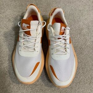 Sorel x prAna White and Orange Athletic Shoes